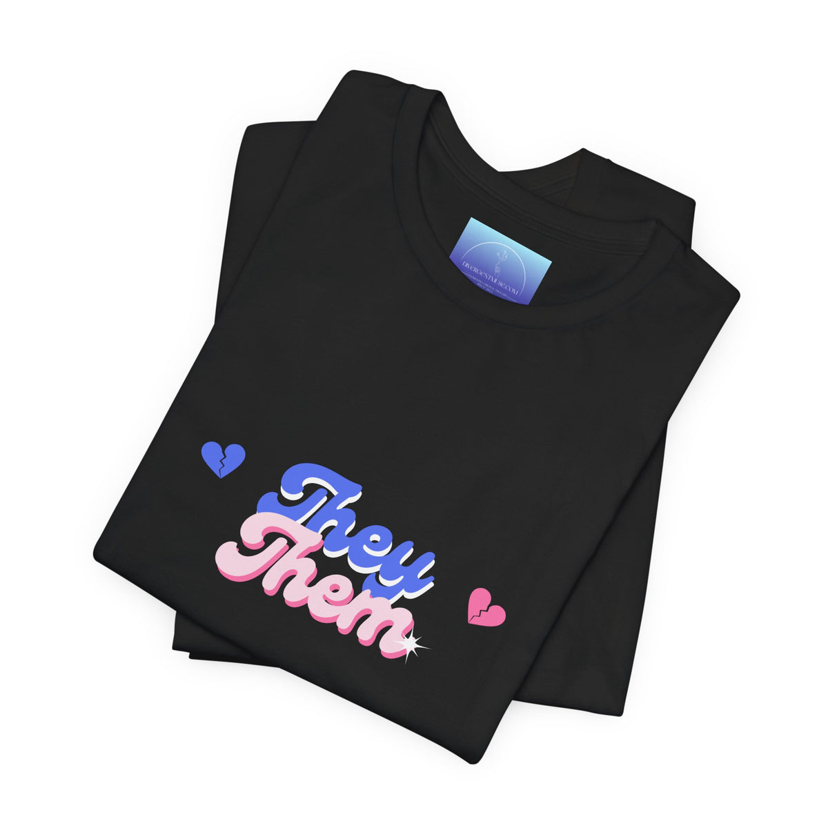 They/Them Hearts Tee
