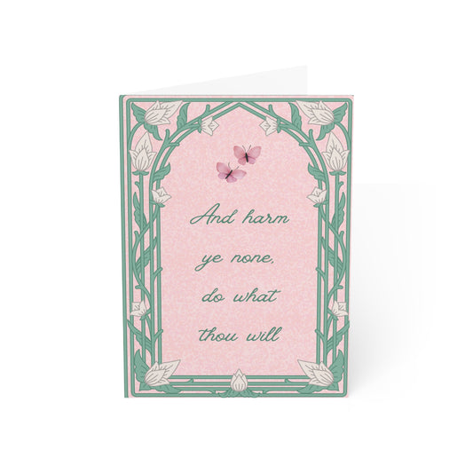 And Harm Ye None Greeting Cards