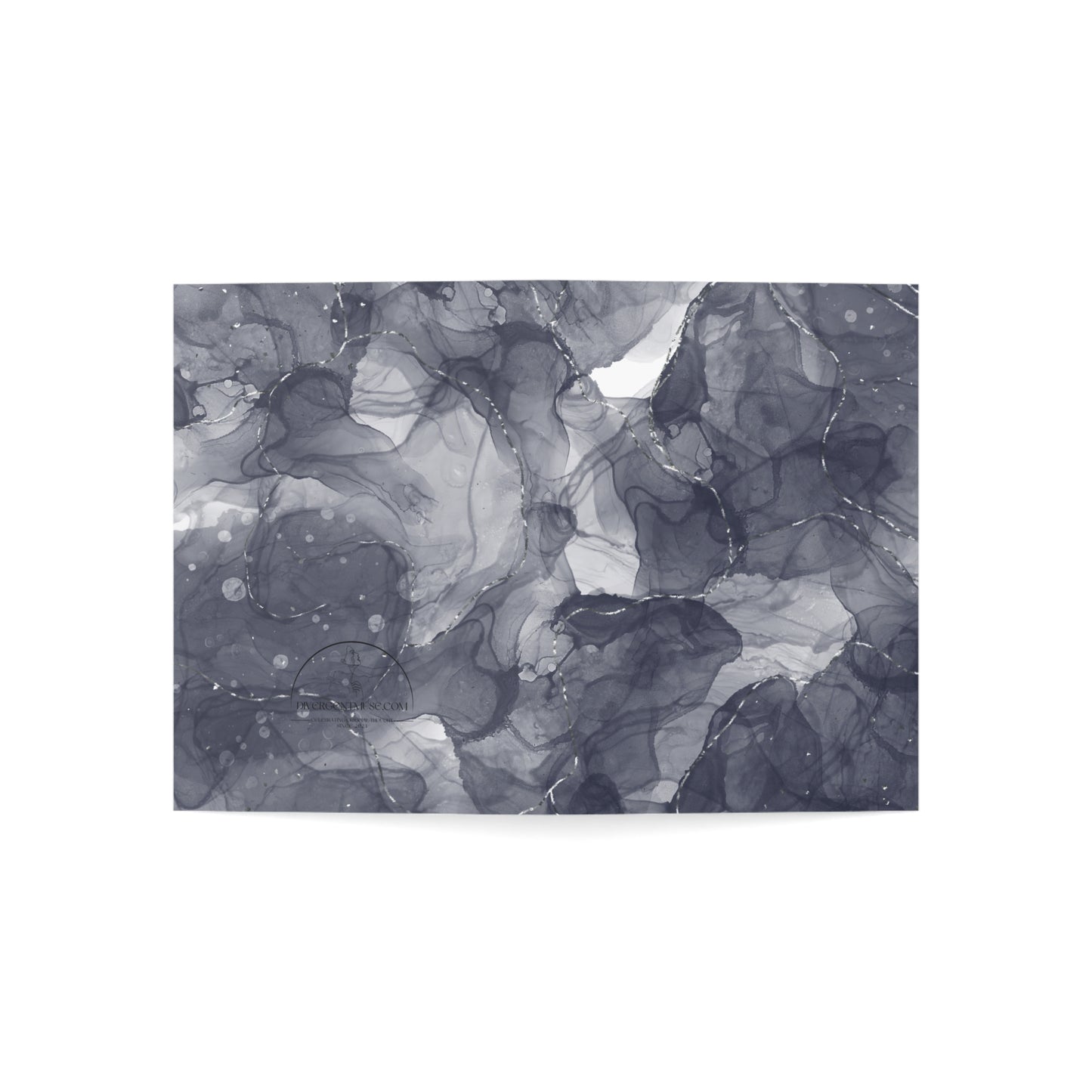 Geode Watercolor Greeting Cards, v5