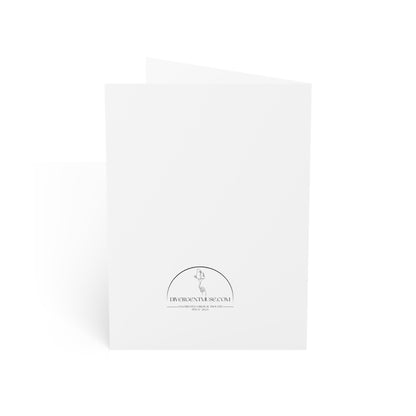Dinosaur Collection - Smelling the Flowers Notecard