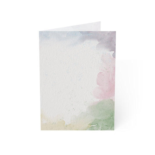 Subdued Watercolor Greeting Cards, v5