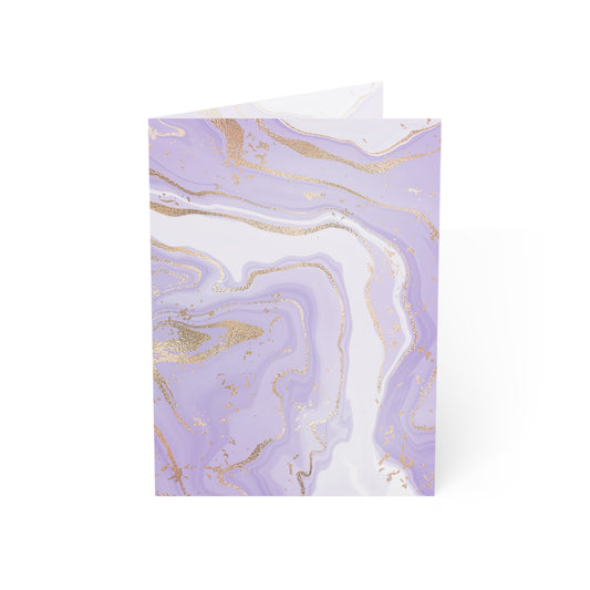 Geode Watercolor Greeting Cards, v1