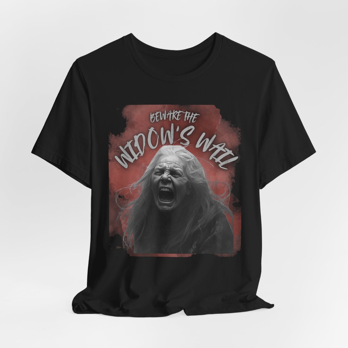 Widow's Wail Tee - Beware the Widow’s Wail Horror T-Shirt
