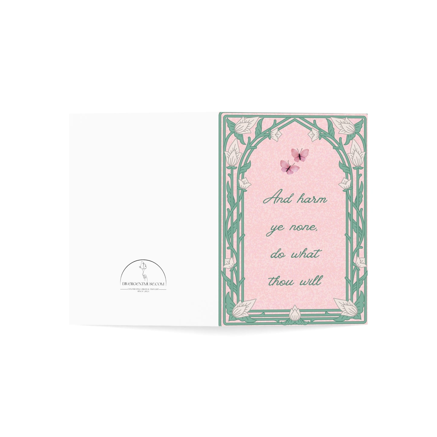 And Harm Ye None Greeting Cards