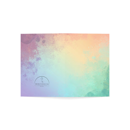 Vibrant Watercolor Greeting Cards, v3