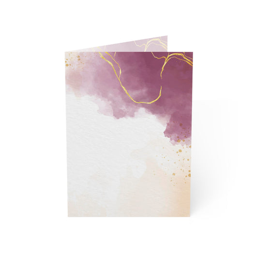 Geode Watercolor Greeting Cards, v2