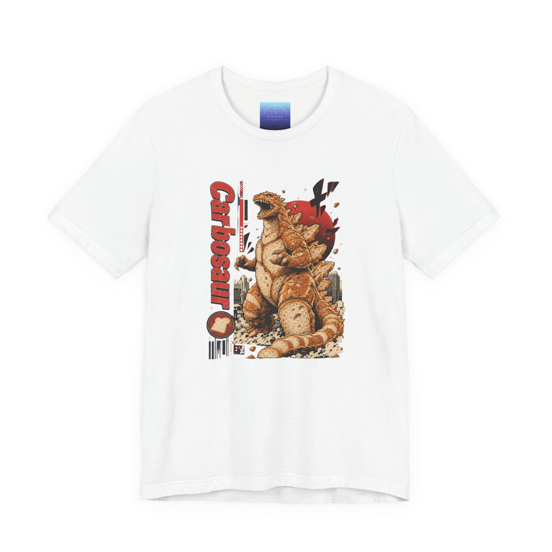 Monster Shirt Carbosaur Vintage Kaiju Graphic Tee — Retro