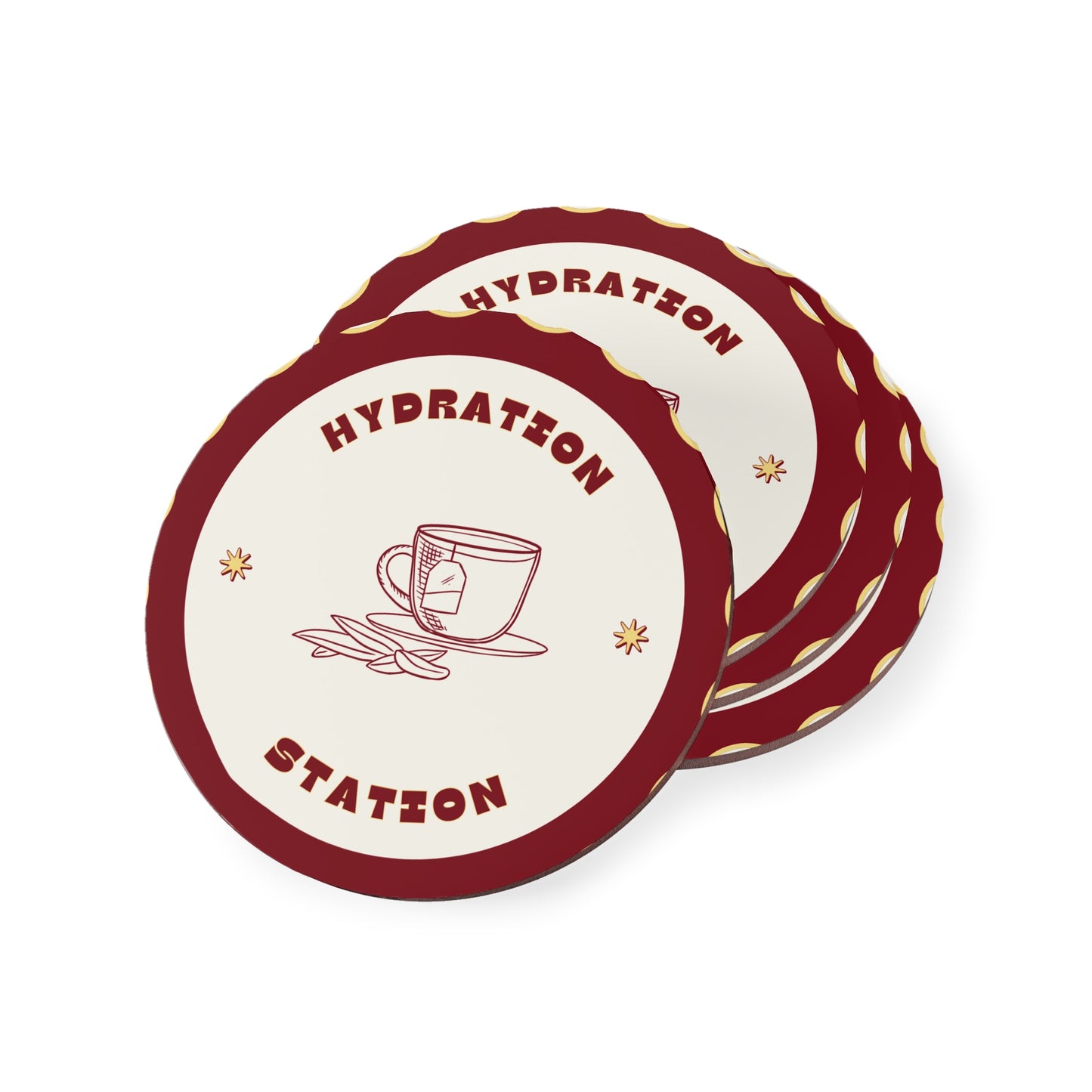 Hydration Station Coaster - Tea