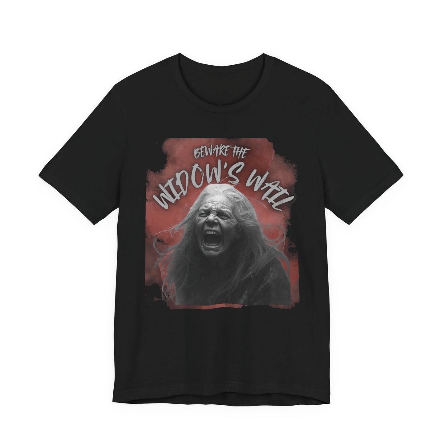 Widow's Wail Tee - Beware the Widow’s Wail Horror T-Shirt